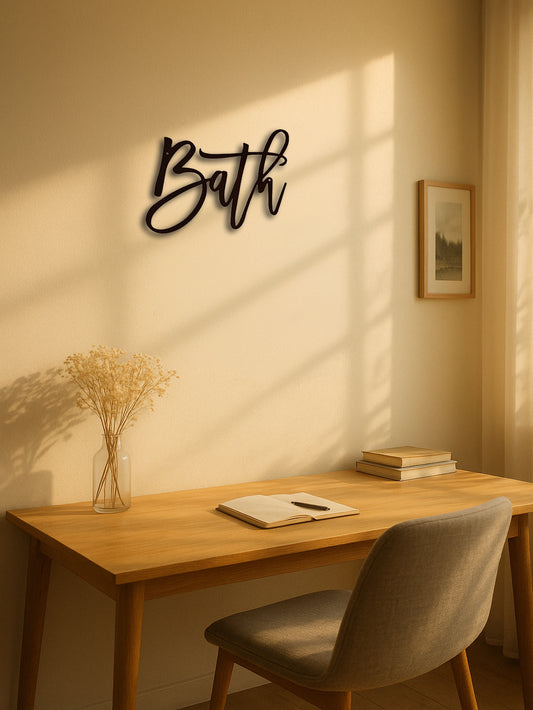 Metal Letter Pendant,Create A Stylish Focal Point For Wall Art, Chic Home Decor