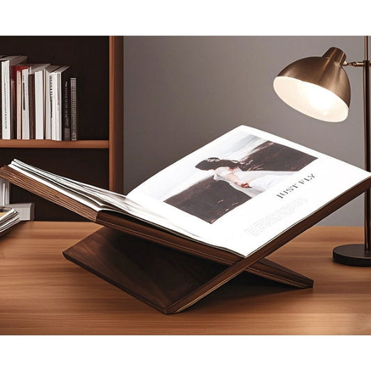 Wooden Bookshelf Magazine Rack