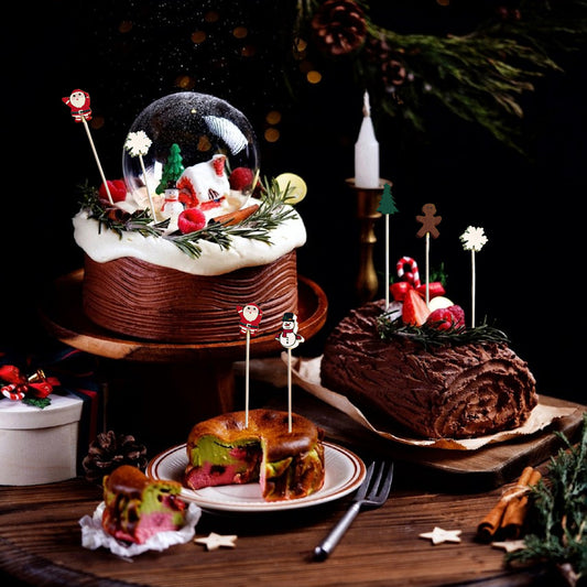 One Hundred Pieces Christmas Cocktail Picks