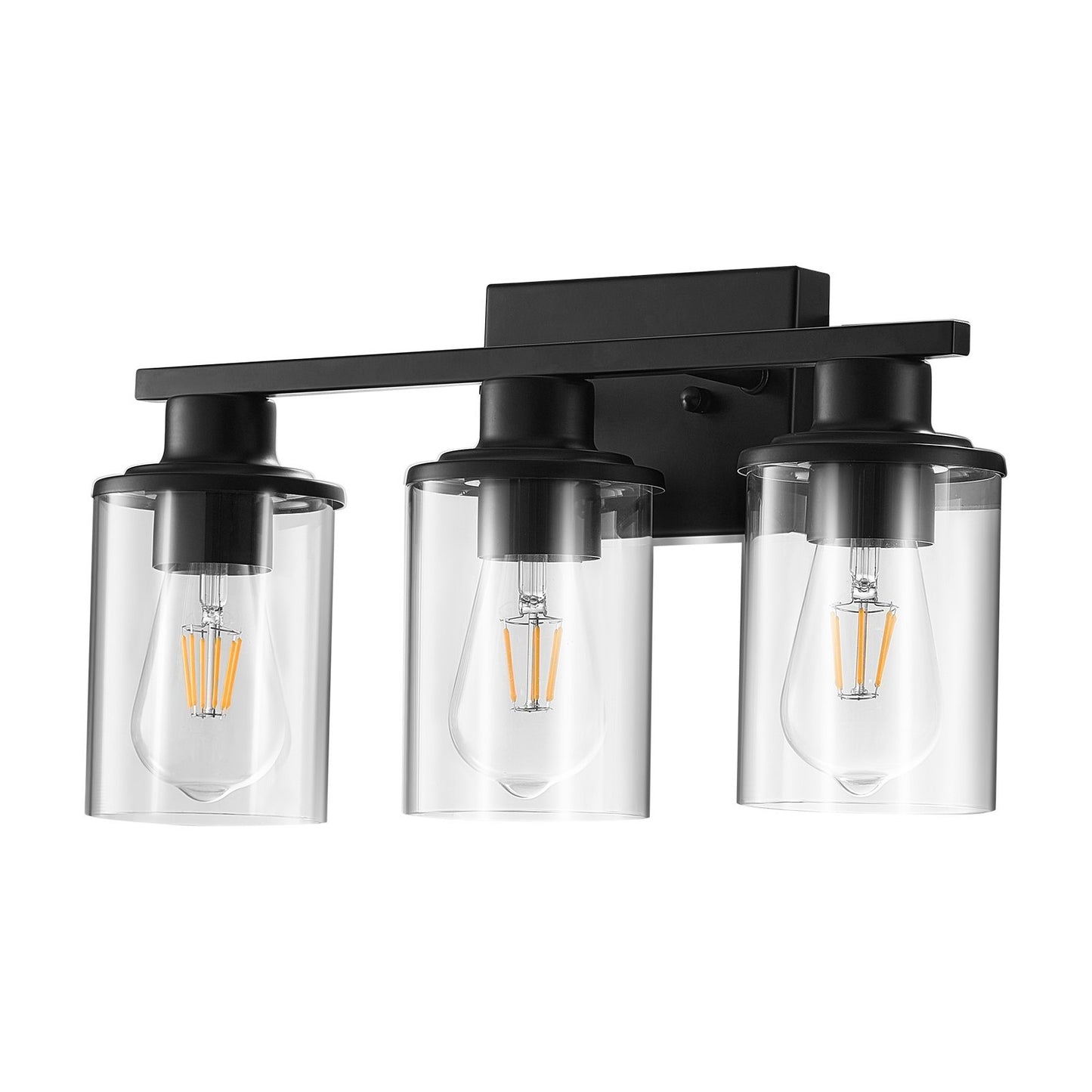 3-Light Bathroom Light Fixtures Modern Vanity Light Lamp Over Mirror, Bathroom Vanity Lights For Wall