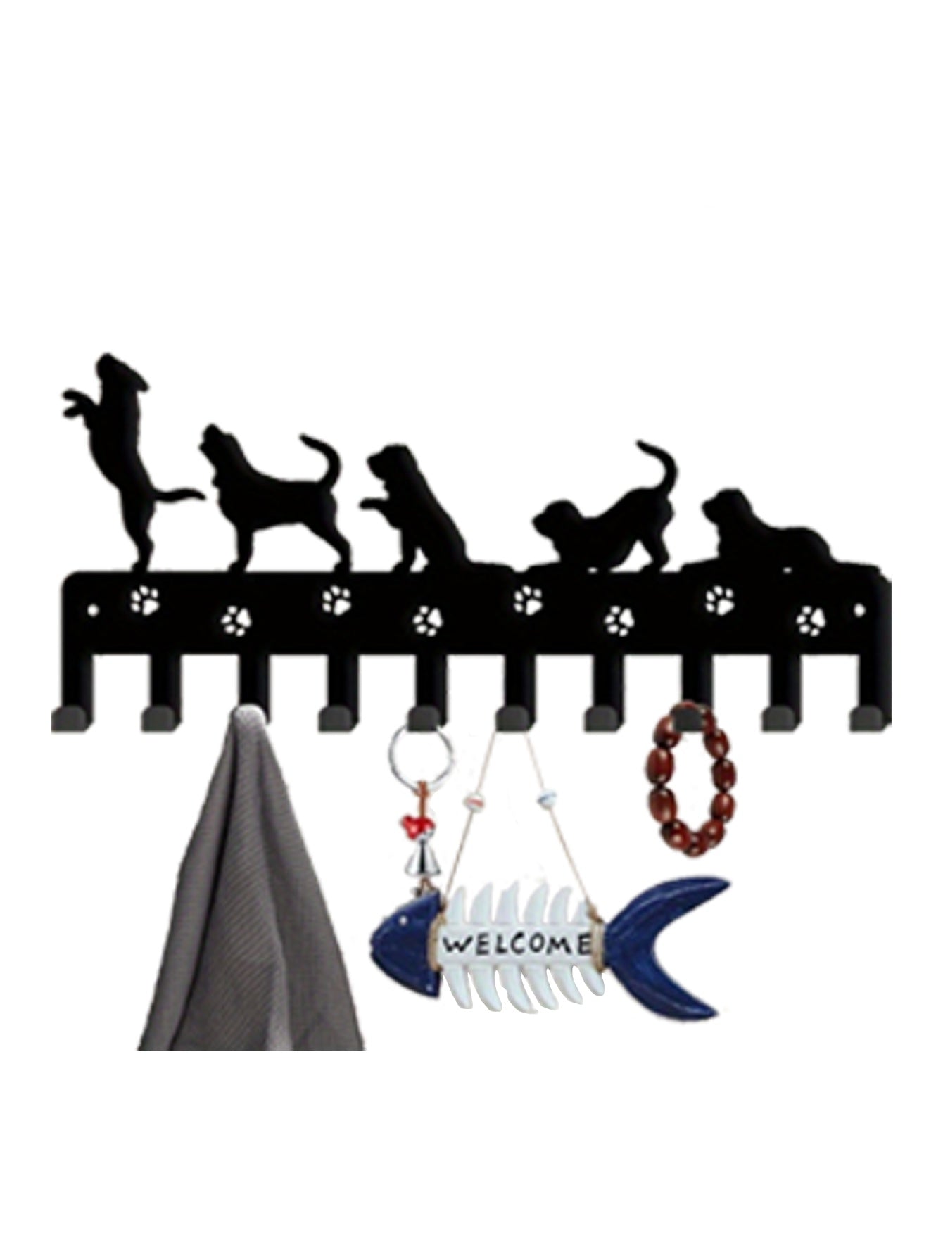 Animal-Inspired Upright Keychain - Detachable Upright Organizer For Every Space