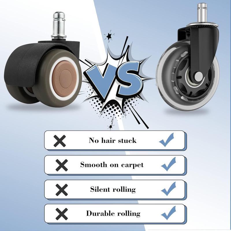 Five Sets Of Universal Wheels For Office Chairs