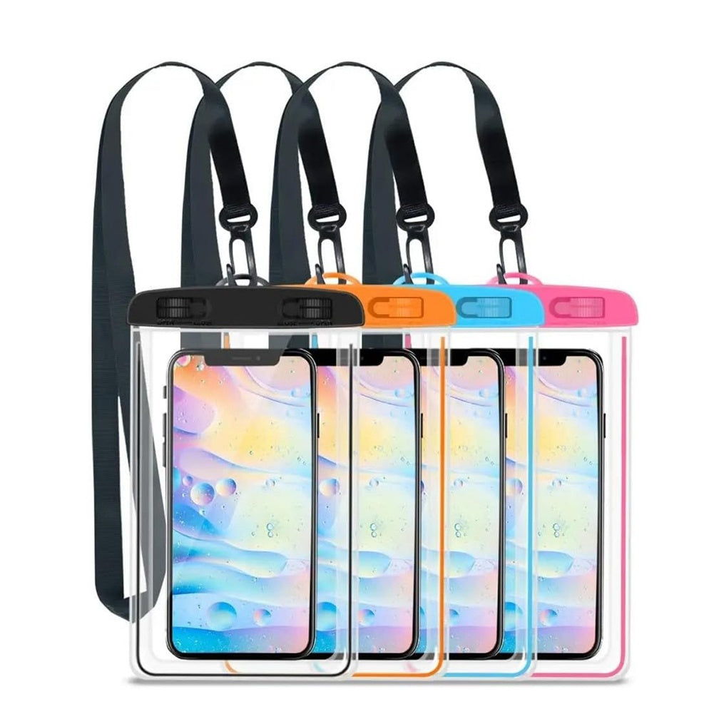 2 Packs Waterproof Phone Pouch For Drifting Diving Swimming, Underwater Dry Bag Case Cover For Phone